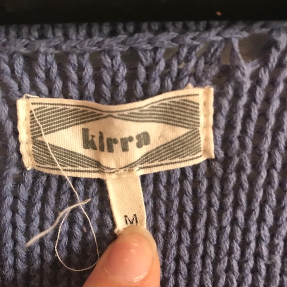 Kirra Blue Slouchy Ombré Knit Sweater - Picture 3 of 7